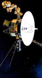Vorschaubild für Ein Modell der Raumsonde Voyager