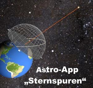 Vorschaubild für Mit einer Astro-App Sternspuren besser verstehen
