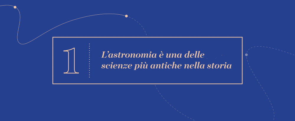 Grande Idea 1 - L’astronomia è una delle scienze più antiche nella storia
