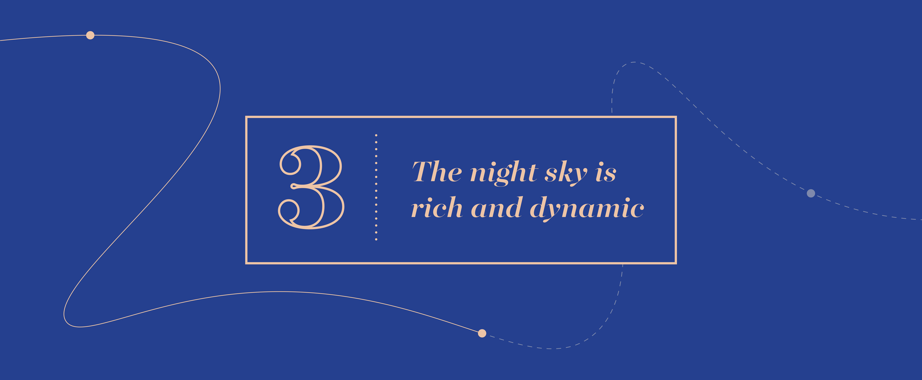 Big Idea 3 - The night sky is rich and dynamic