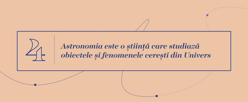 Mari Idei 4 - Astronomia este o știință care studiază obiectele și fenomenele cerești din Univers