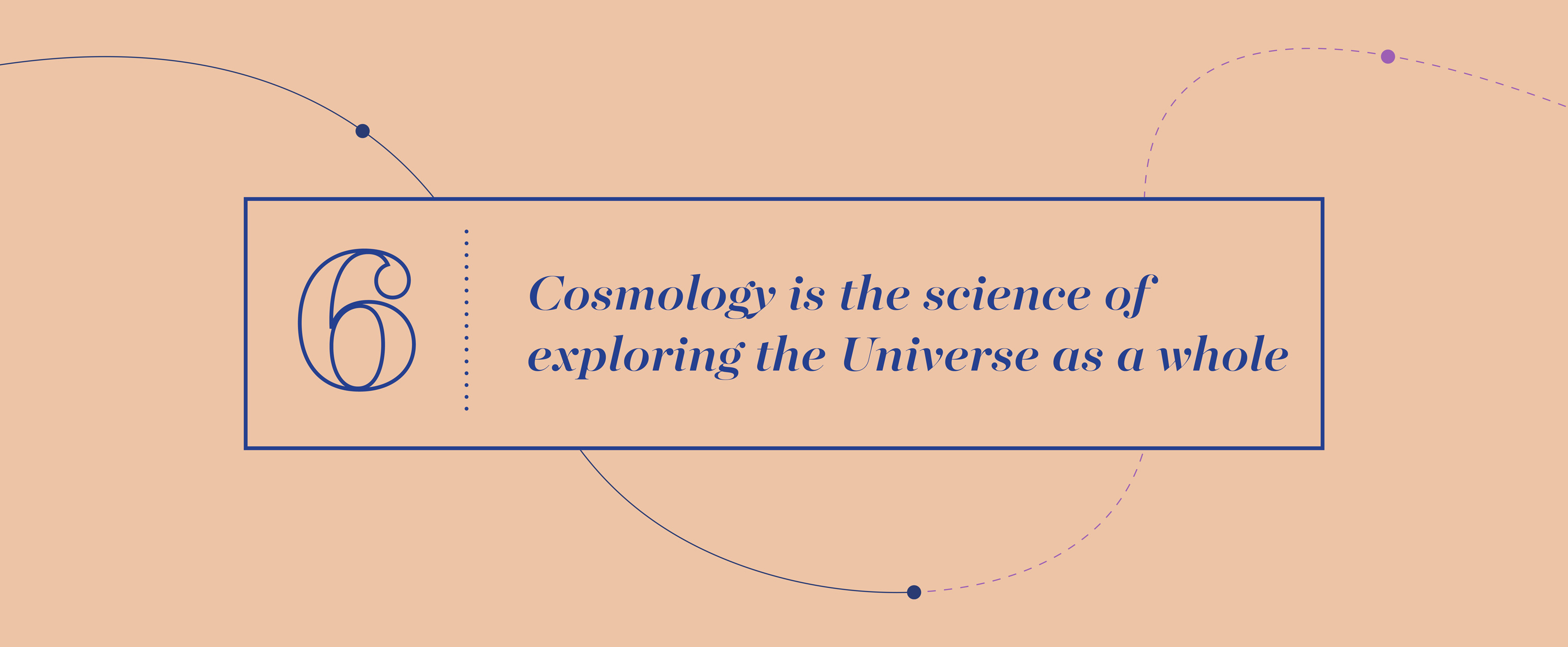 Big Idea 6 - Cosmology is the science of exploring the Universe as a whole