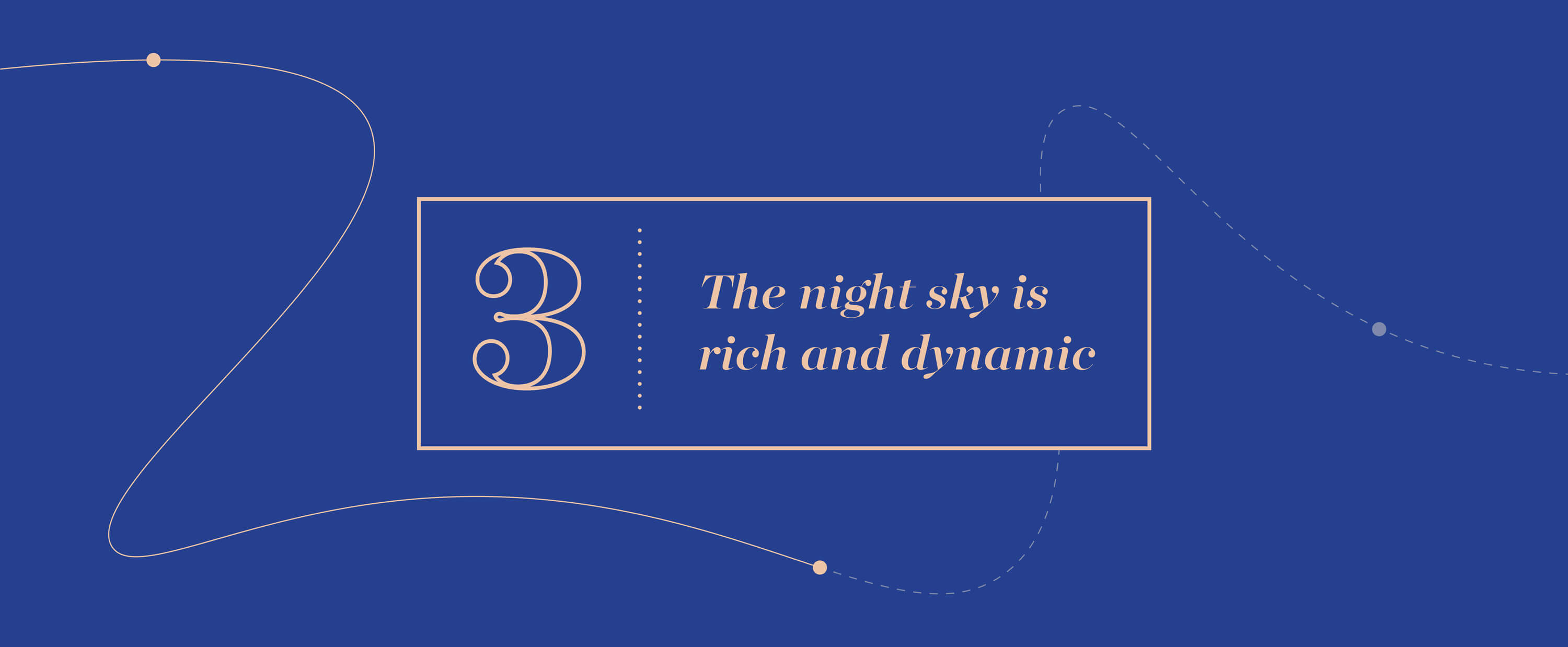 Big Idea 3 - The night sky is rich and dynamic