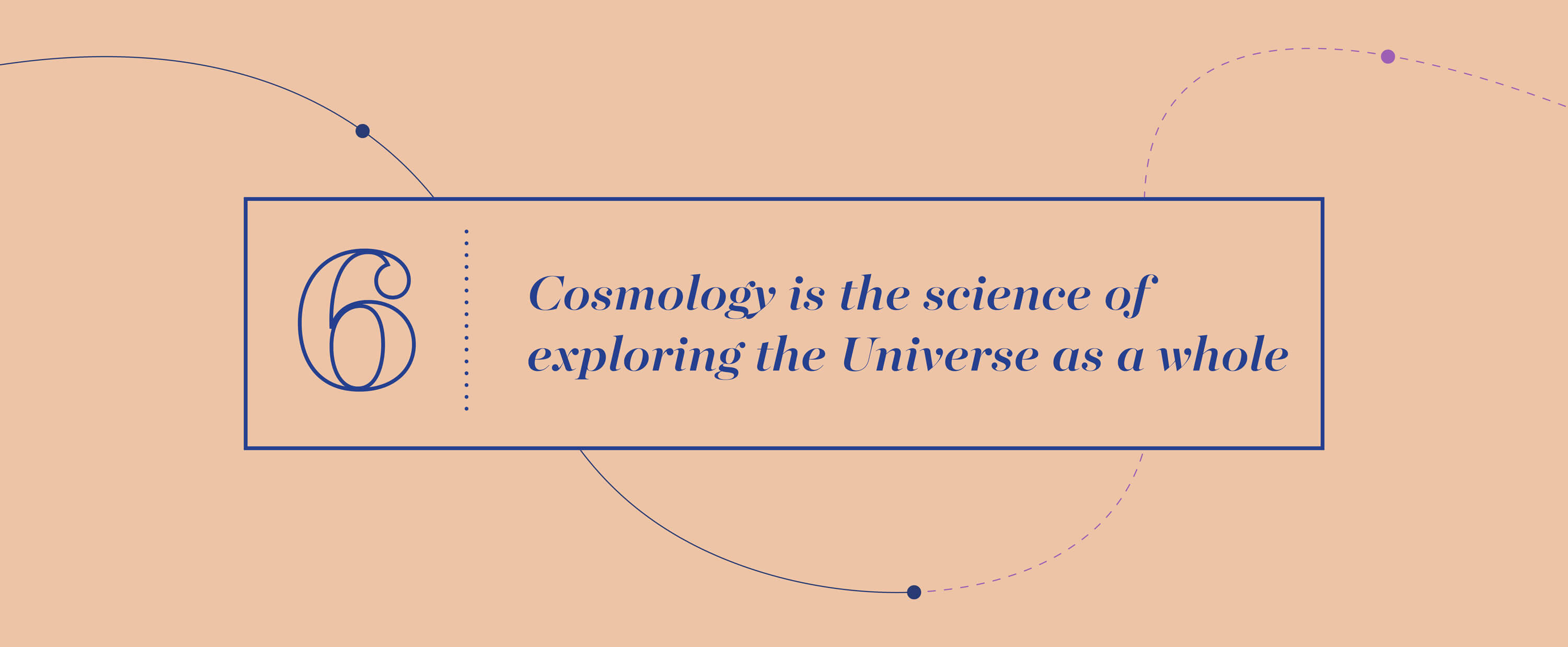 Big Idea 6 - Cosmology is the science of exploring the Universe as a whole