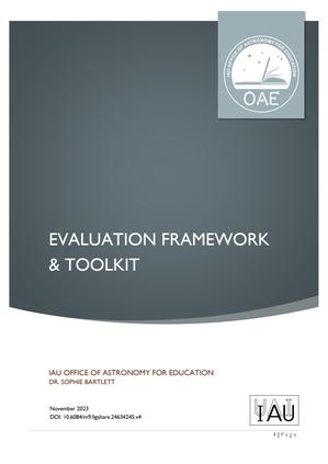 thumbnail for Evaluation Framework and Toolkit For OAE NAECs, Centers and Nodes