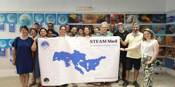 First STEAM–Med Workshop on Astronomy for Education Held on Island of Lampedusa Thumbnail