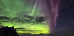 Multicolored aurora in Iceland, by Marco Migliardi on behalf of Associazione Astronomica Cortina, Italy